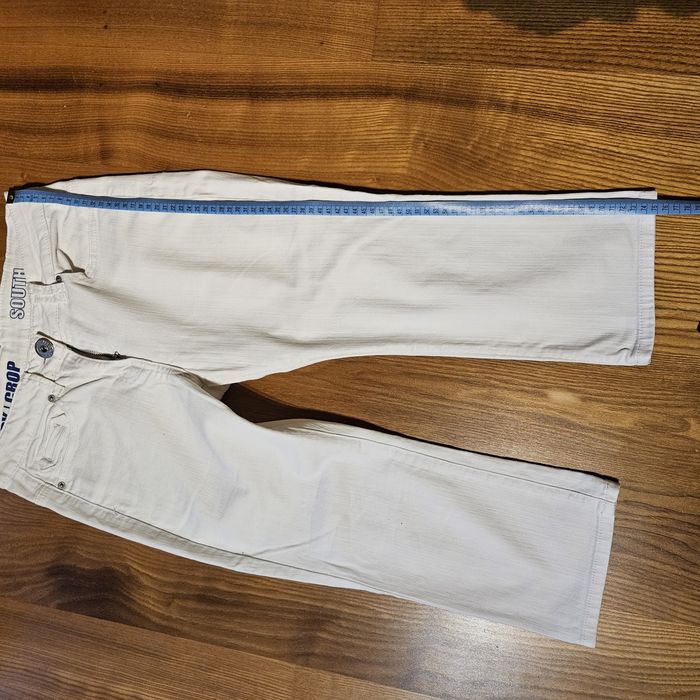 Białe jeansy 3/4 roz 36