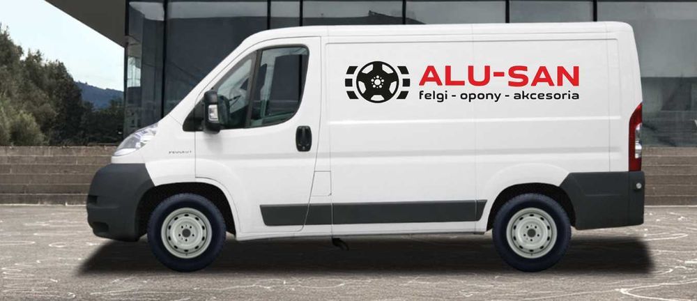 Nowe koła zimowe 15" PEUGEOT BOXER Van 5x118 Sailun 215/70R15C SREBRNY