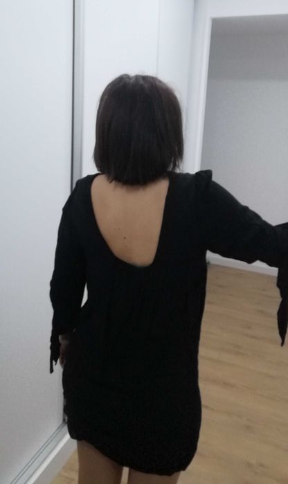 Vestido costas abertas