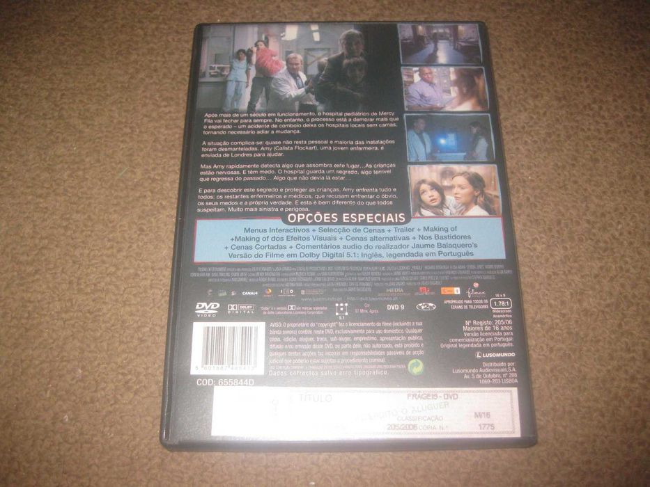 DVD "Frágeis" de Jaume Balagueró