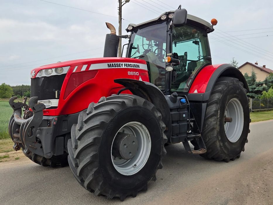 Massey Ferguson 8650  Bardzo dobry ciągnik , nawigacja RTK , pneumatyka