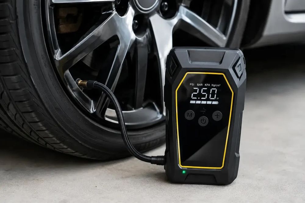 Пусковий пристрій K5 4000A 12V, компресор 150 PSI, Power Bank, LED