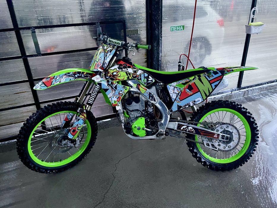 Kawasaki kx250f кросовий