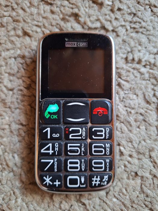 Telefon dla seniora MaxCom MM462 BB