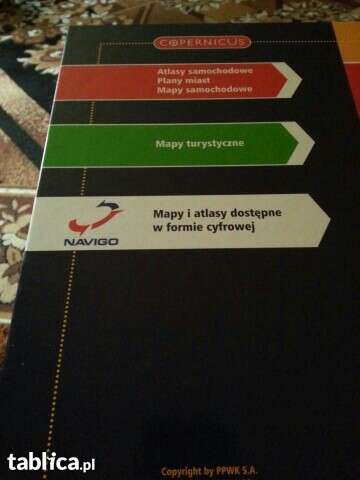 Atlas samochodowy POLSKA Copernicus