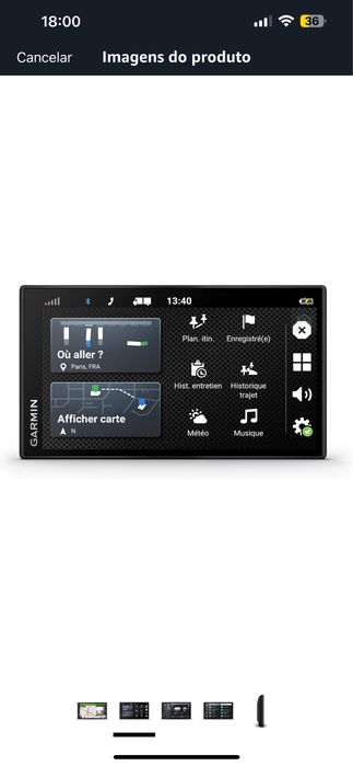 GPS GARMIN 610 novo nunca usado