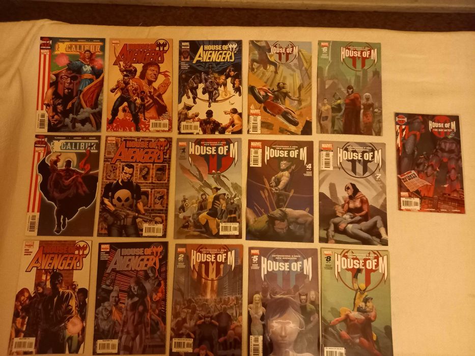 House of M, da Marvel - o comic que deu origem à série WandaVision!