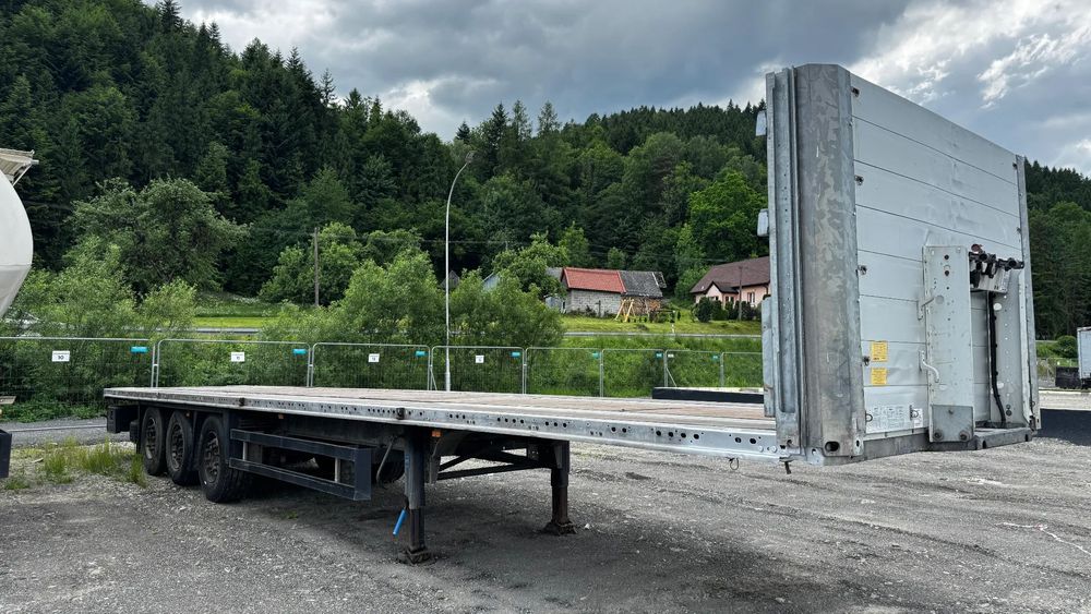 Schmitz Cargobull  platforma  2016  Oś podnoszona