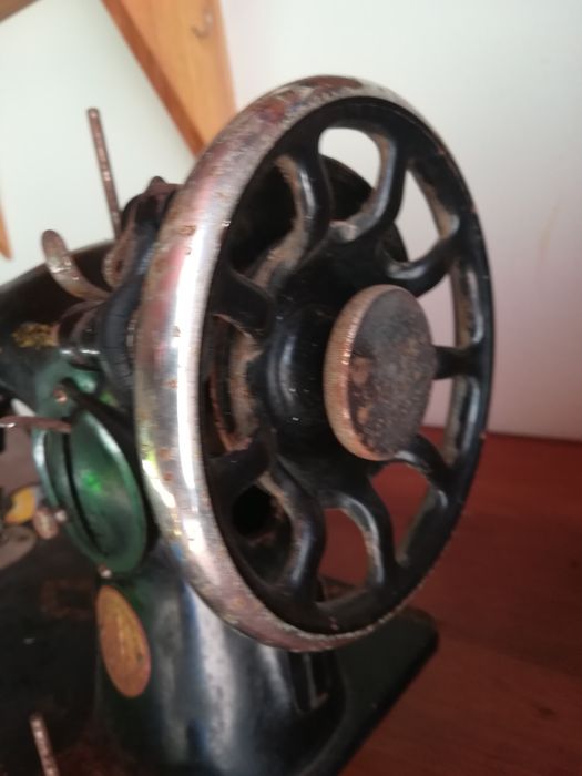 Cabeça de máquina de costura Singer para restauro