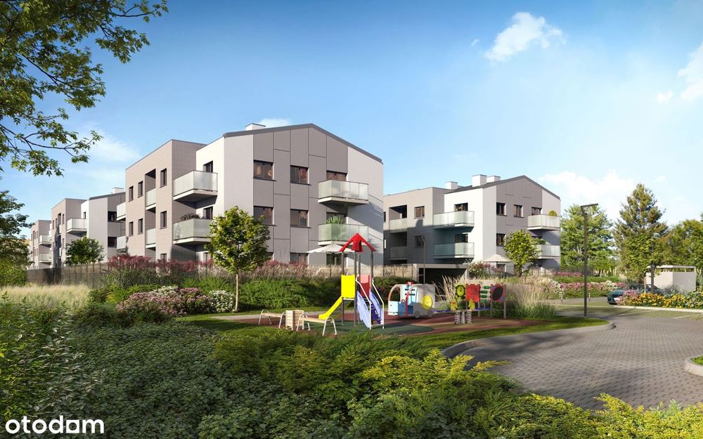2-pokojowe mieszkanie 39m2 + ogródek Bezpośrednio
