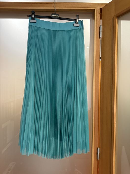 Saia plissada Imperial