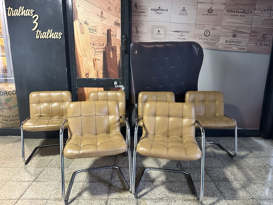 6 cadeiras modelo airborn, Daciano da Costa