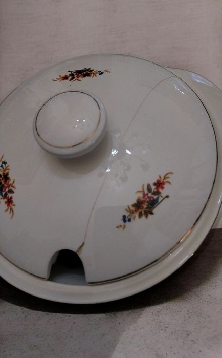 Serviço antigo  30 peças avulso - Fábrica de Sacavém