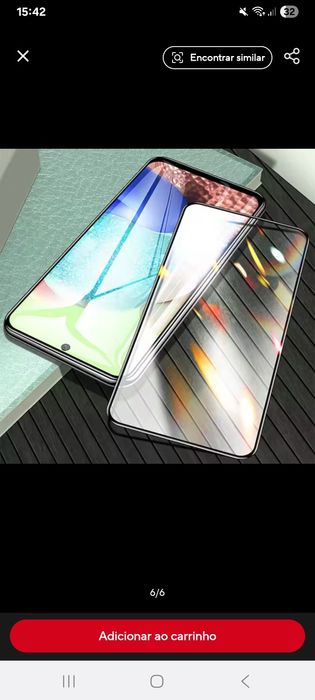 Capa + 2 Películas VIdro temperado Samsung A33 5G (Artigo Novo)