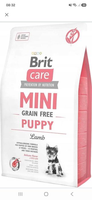 Brit Care Mini Puppy Grain Free Lamb