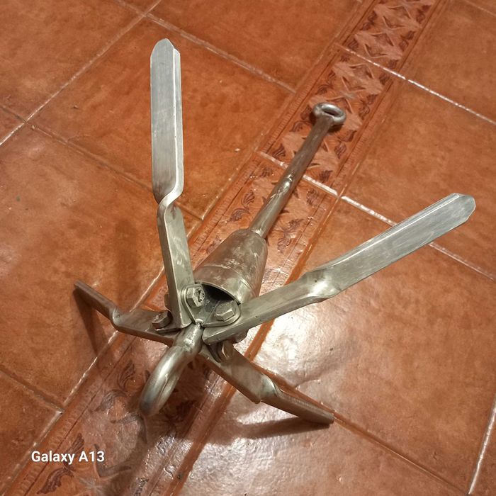 Ferro de fundear com modelo  tipo Folding  - Fateixa - Ancora