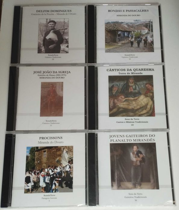 CD novos Sons da Terra. Planalto Mirandês. Concelho Miranda do Douro