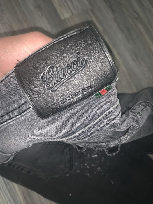 gucci slimfit custom джинсы слимы гуччи