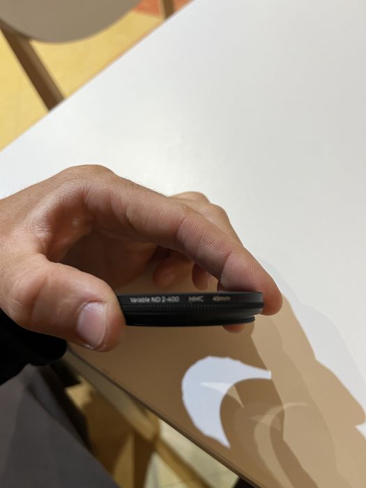 Filtro ND VARIAVEL 49mm K&F USADO uma vez