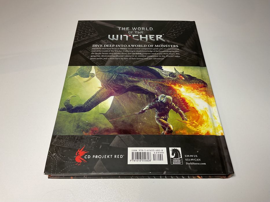 The World Of The Witcher Video Game Compendium Wiedźmin Kompendium-NEW