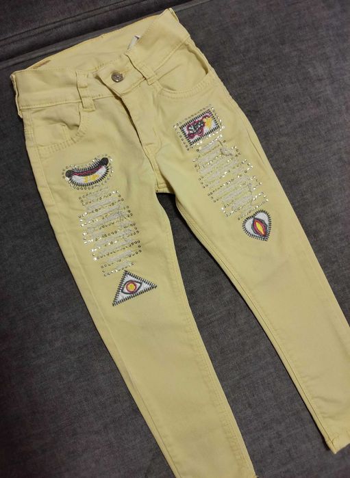 Штани дитячі для дівчинки на 4 роки, 104см