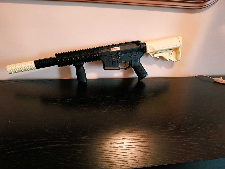 Réplica Ares Amoeba AM-008 M4 (Para Projeto / Mecânicos) + Extras