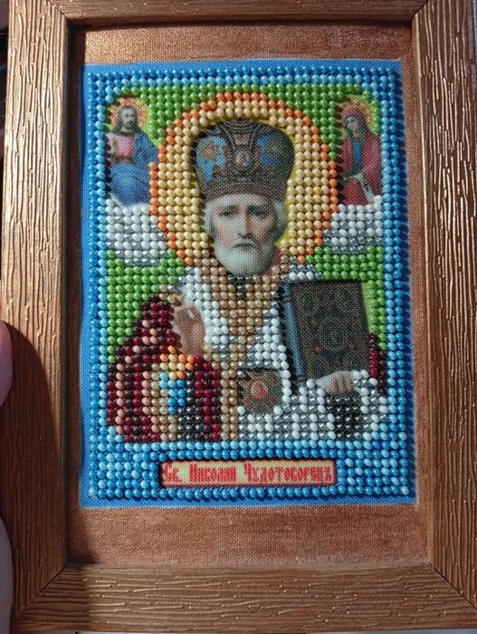 Икона, вышивка .