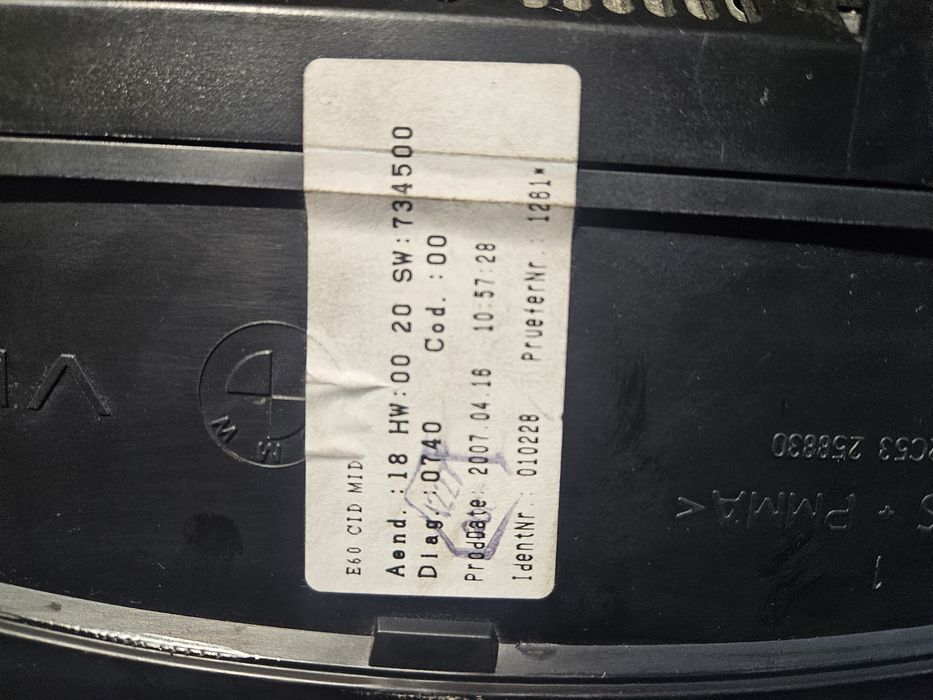 Nawigacja Bmw e90 e91 e92 e93 navi system radio monitor e87 e81 navi