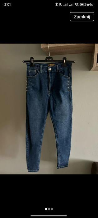 Spodnie jeans rozmiar m
