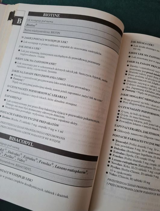 Encyklopedia o lekach dla pacjenta wydanie II rozszerzone leki medycyn