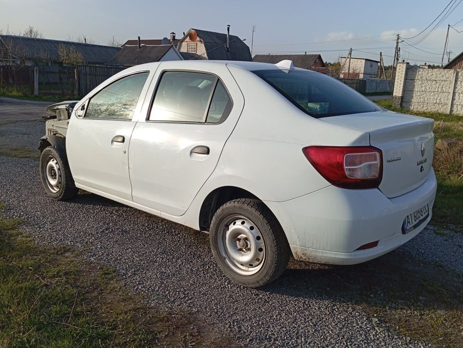 Разборка Renault Logan 2 2013-2020г 1.2 бензин D4F белый цвет OV369