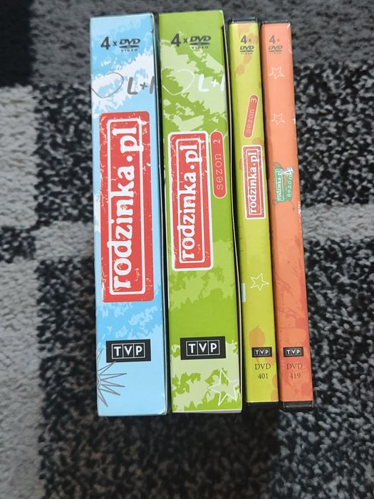 Rodzinka.Pl DVD sezony 1-4 | Stan Kolekcjonerski