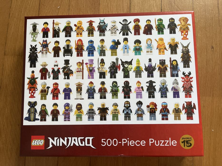 Puzzle lego ninjago 500 pecas