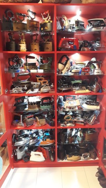 Coleção Ferros engomar antigos