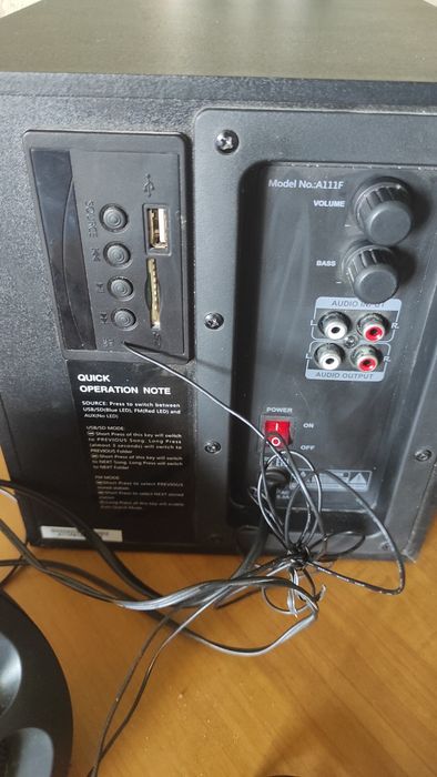 Акустическая система F&D A111F black