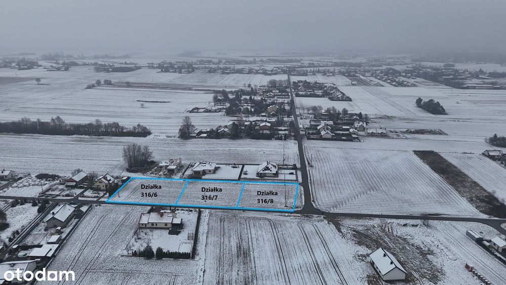 Działka budowlana 1600m2 Niedrzwica Duża, ul. Za Torami / Przechodnia