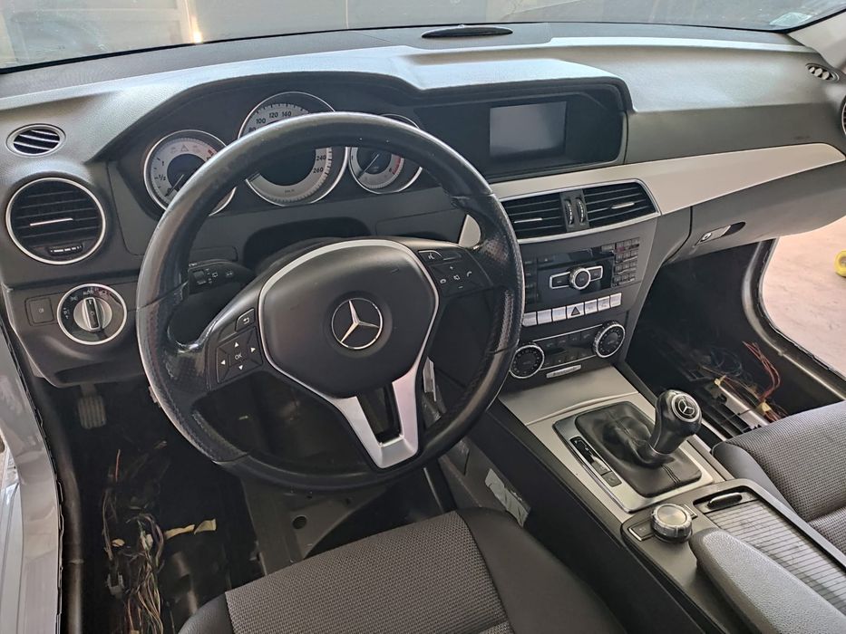 Comando AC | consola central | rádio Mercedes Classe C W204
