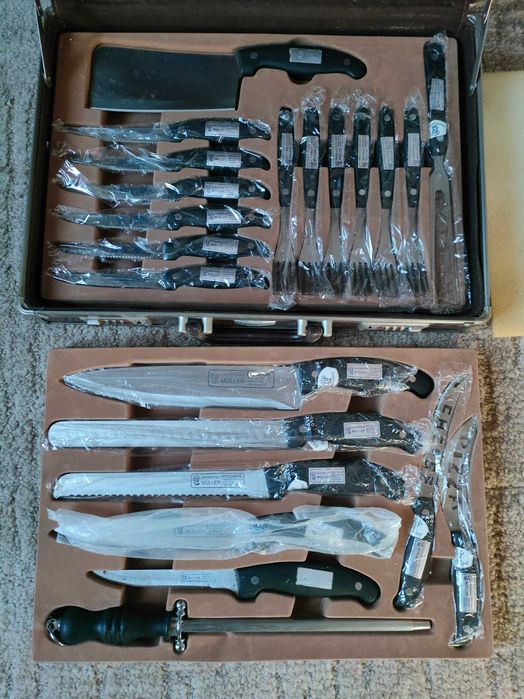 Zestaw noży i innych w zestawie