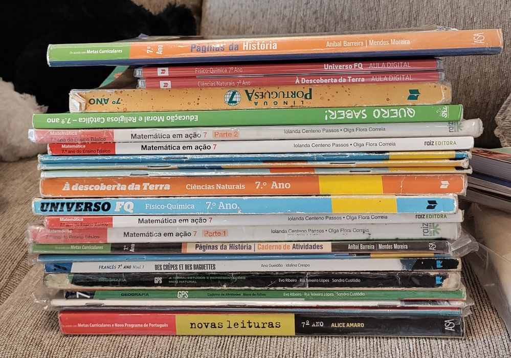 Livros do 7° ano