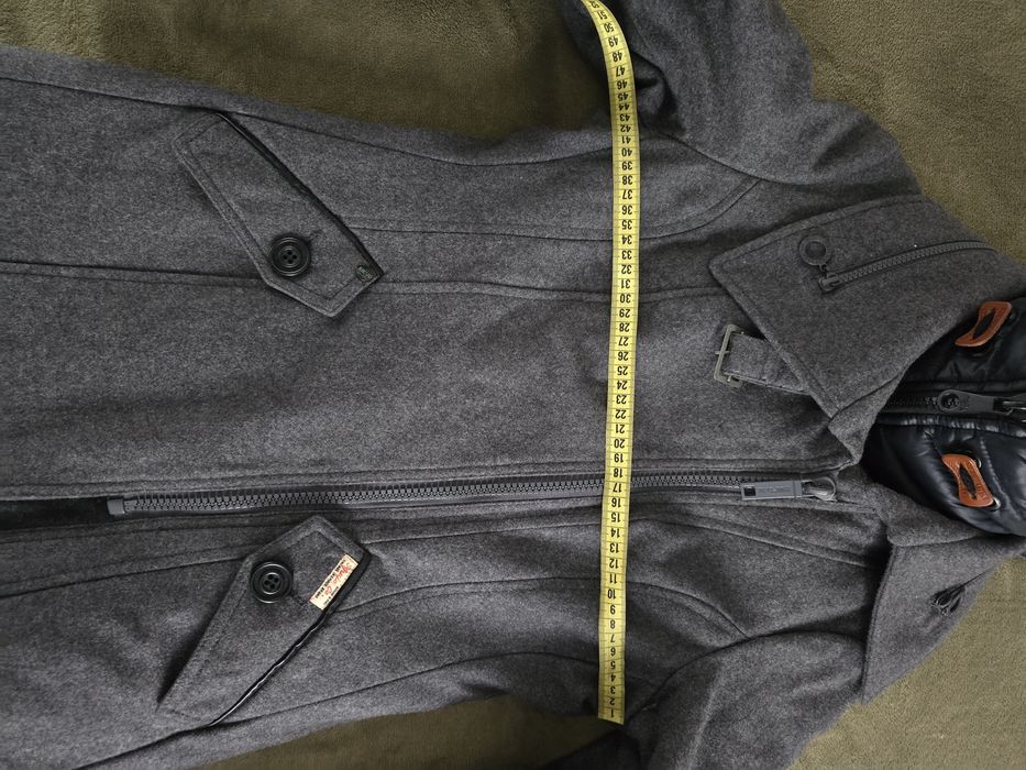 Жіноче пальто KHUJO, сіре, демісезон/зима, дуже стильне