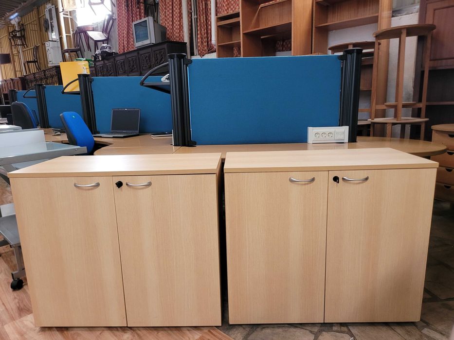 Office Cabinets – With Lock – Very Good Overall Condition – V64584262099842120