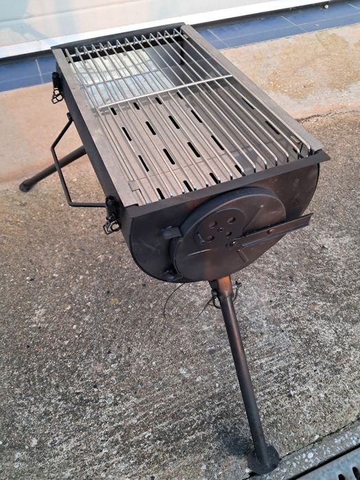 Fogão de tenda com grelhador