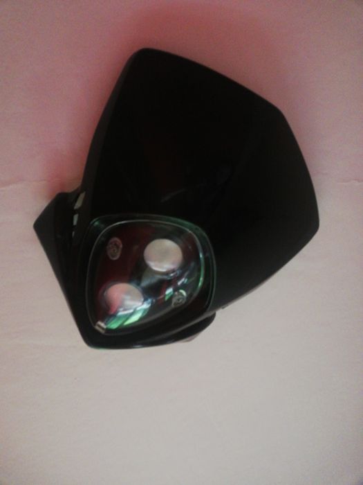Lampa sufitowa halogenowa czasza motocykla hand made rarytas
