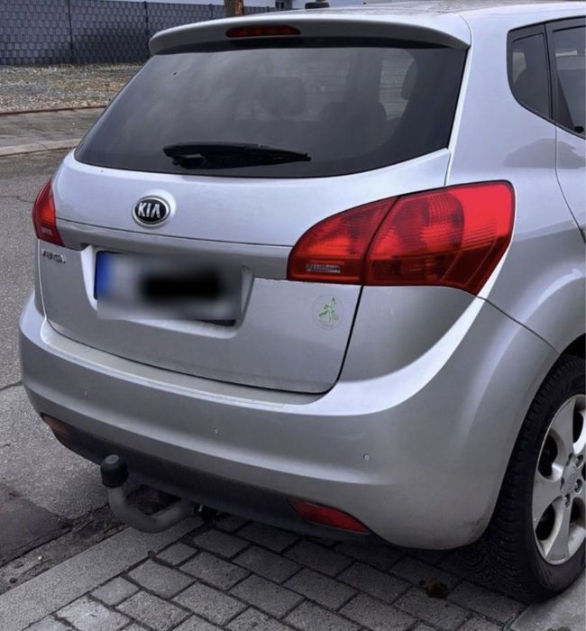 Klapa tył kia Venga kompletna srebrna 2r