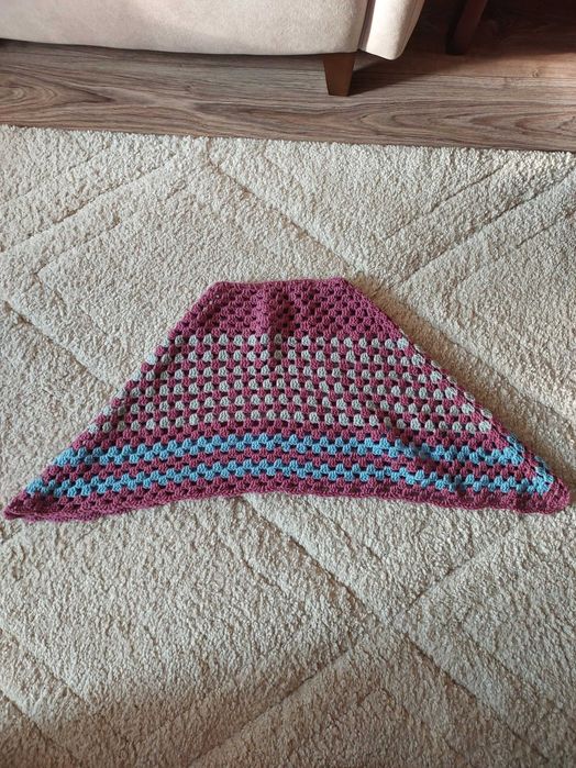 Ponczo ręcznie robione dla dziewczynki 4-5lat