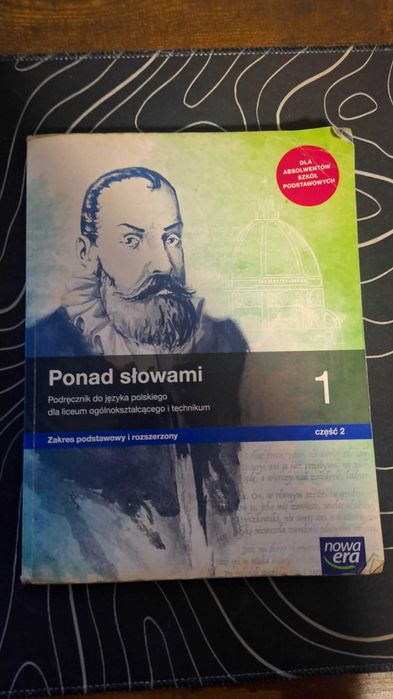 Książka ponad słowami 1.2 zakres podstawowy i rozszerzony.