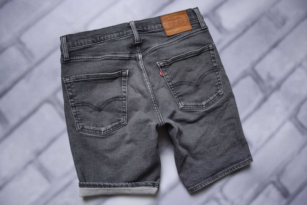 Levis 502 jeansowe spodenki szorty stretch r 30 W30 pas 80-88 cm allc