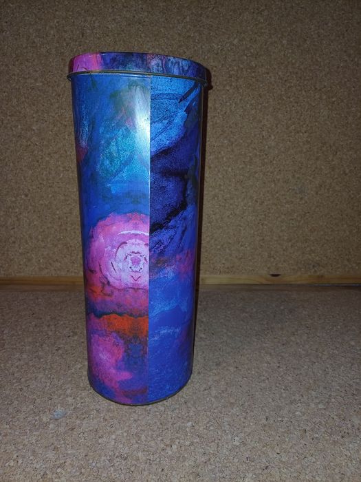 Lata de colecção. Palhaço, grande cerca de 40 cm. Caixa antiga.