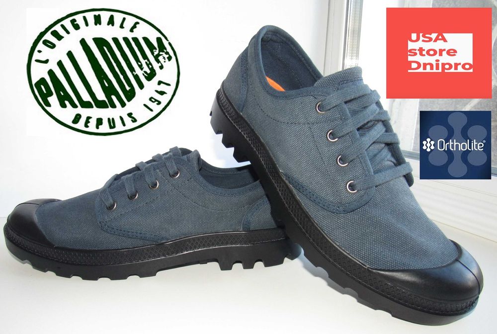 Трекинговые кроссовки кеды Palladium Pampa Ox Low Organic II 42 (27см)