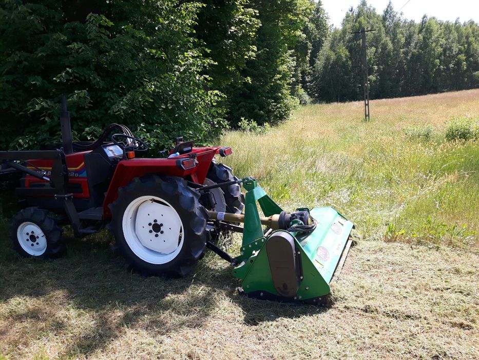 kosiarka bijakowa/glebogryzarka separacyjna,koszenie,równanie działek